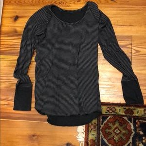 Lululemon long sleeve striped shirt